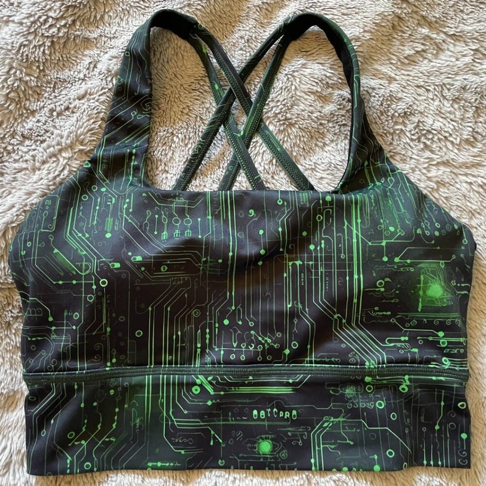 CVG "Matrix" Longline Bra NWOT (S)